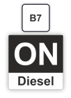 olej napędowy ON diesel